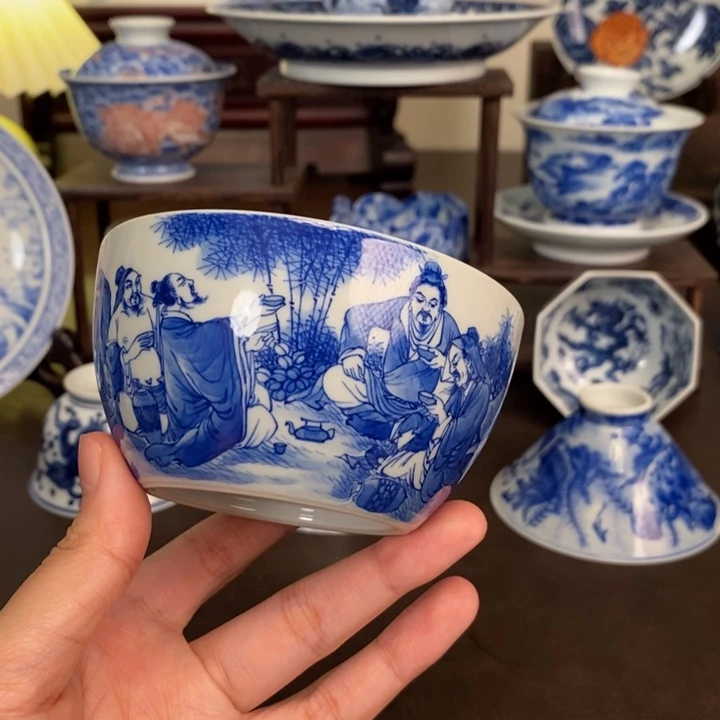 景德镇陶瓷手工手绘
