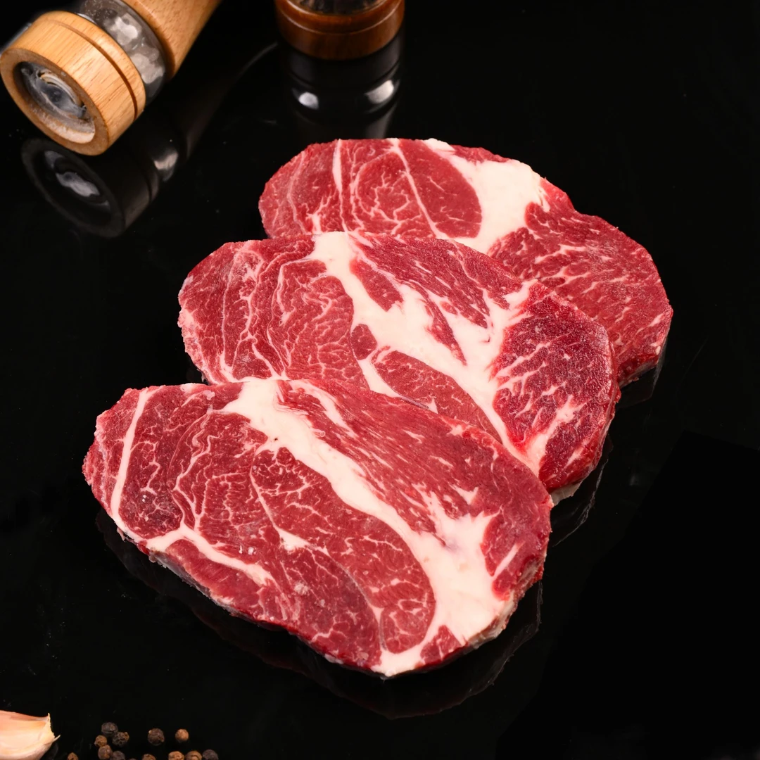 原切牛排【新号特别版】谷饲安格斯M3上脑芯牛排 顺丰冷链发货