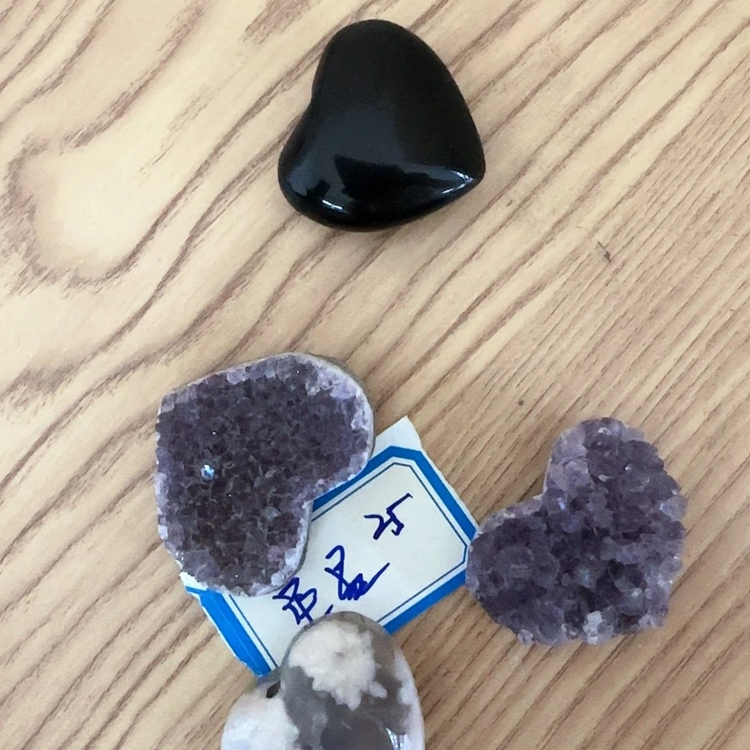 烟晶手链未镶嵌彩耀爱心
