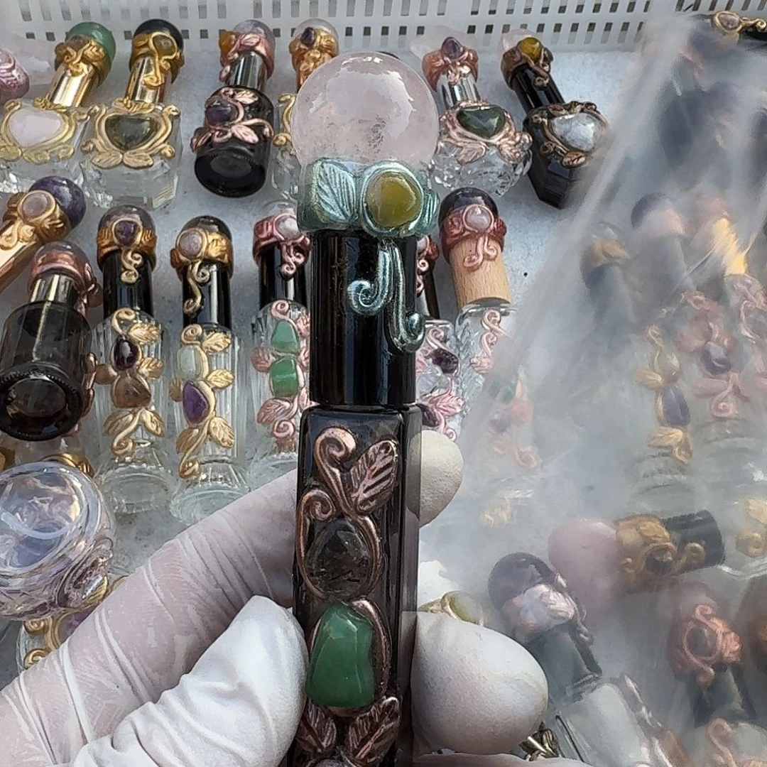 *****烟晶颈饰未镶嵌粉