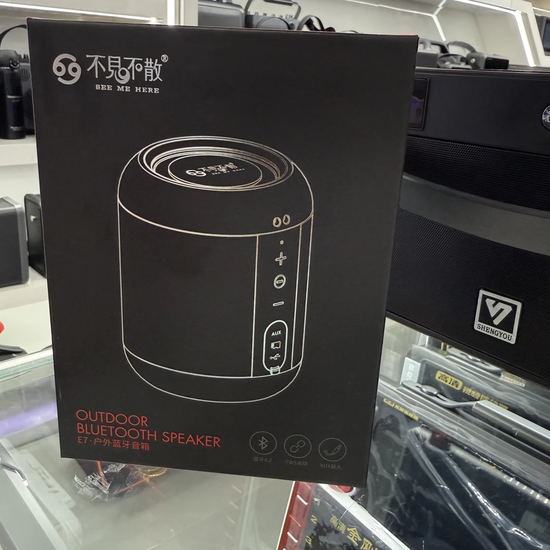 99新  店面展示机，不见不散e7 便携蓝牙音响