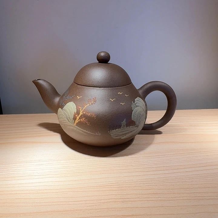 紫砂茶壶宜兴原矿手工紫砂壶