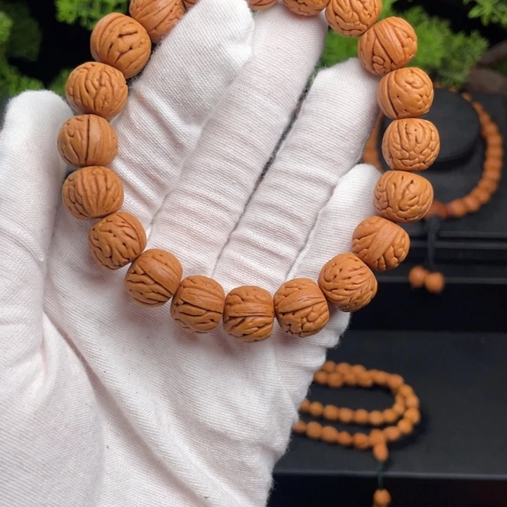 奔***来木质类精品桃核单圈