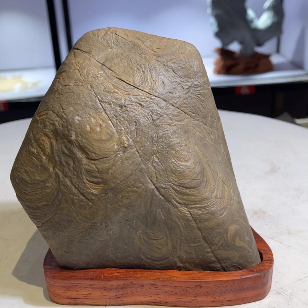 用***7石材灵璧奇石文化艺术品收藏