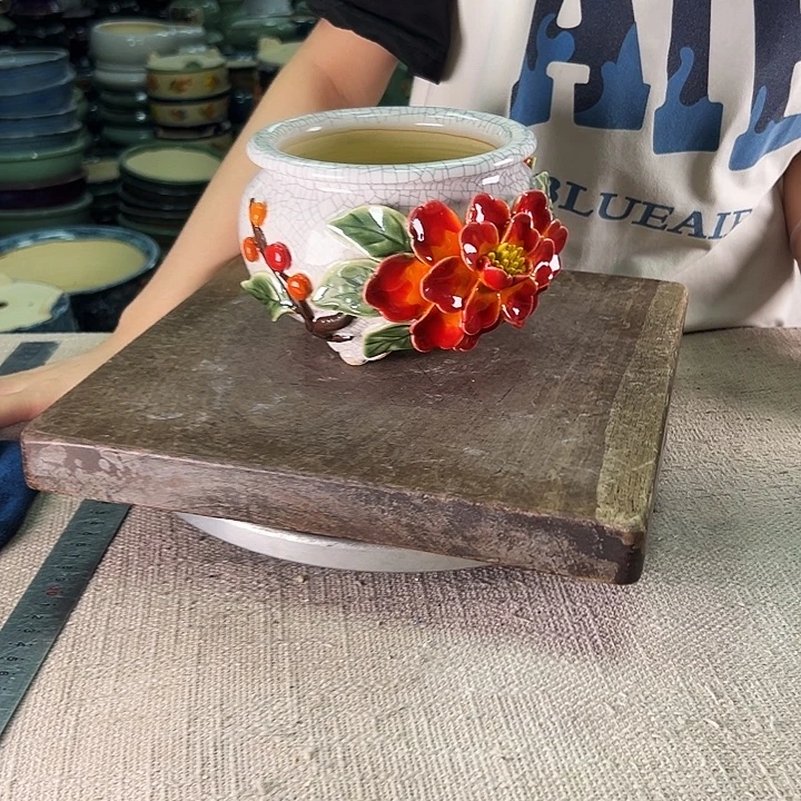 泳坤堂石湾盆陶瓷