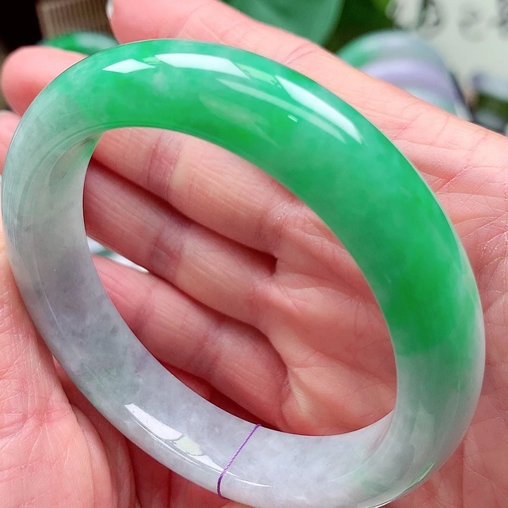 翡翠未镶嵌手镯天然翡翠手镯