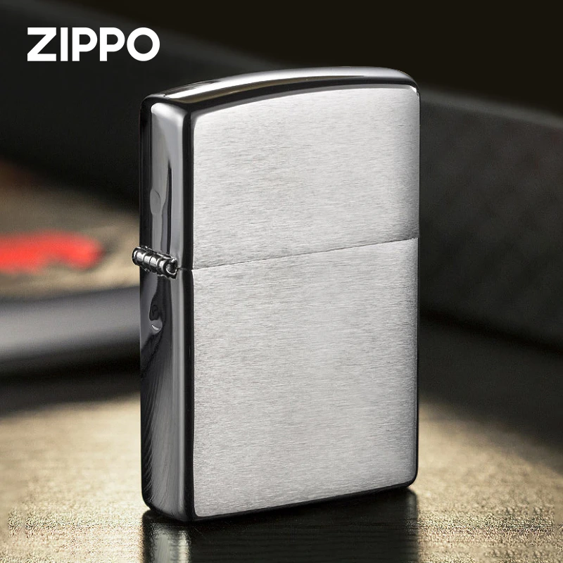 ZIPPO/之宝打火机常规光板镀铬正品煤油防风送礼男士收藏-MBJ1