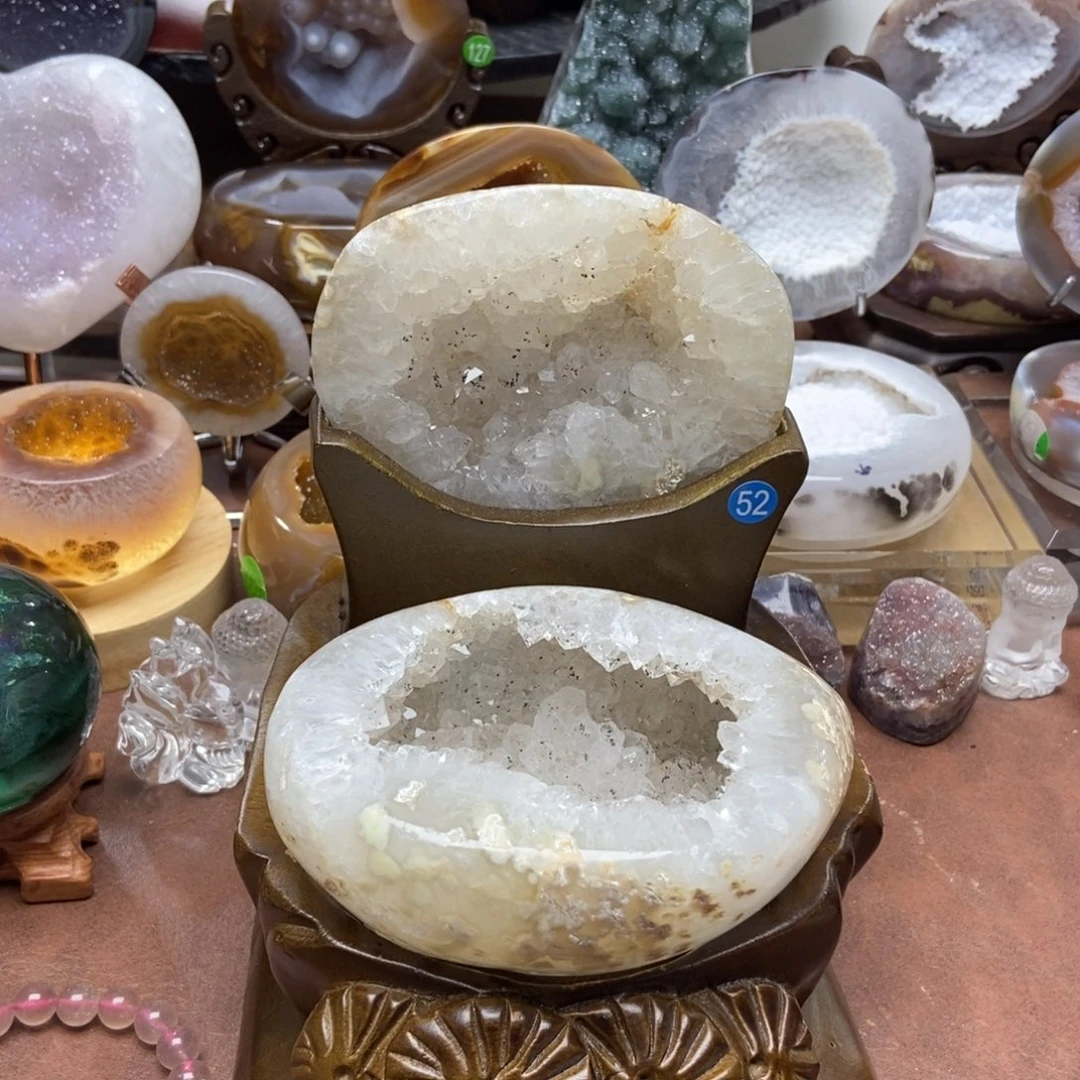 摆件紫晶未镶嵌水晶