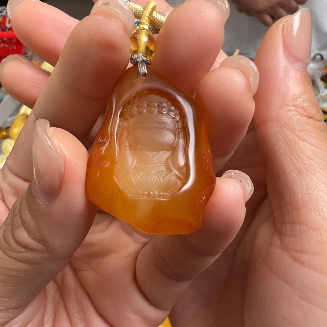 裸石蜜蜡未镶嵌琥珀