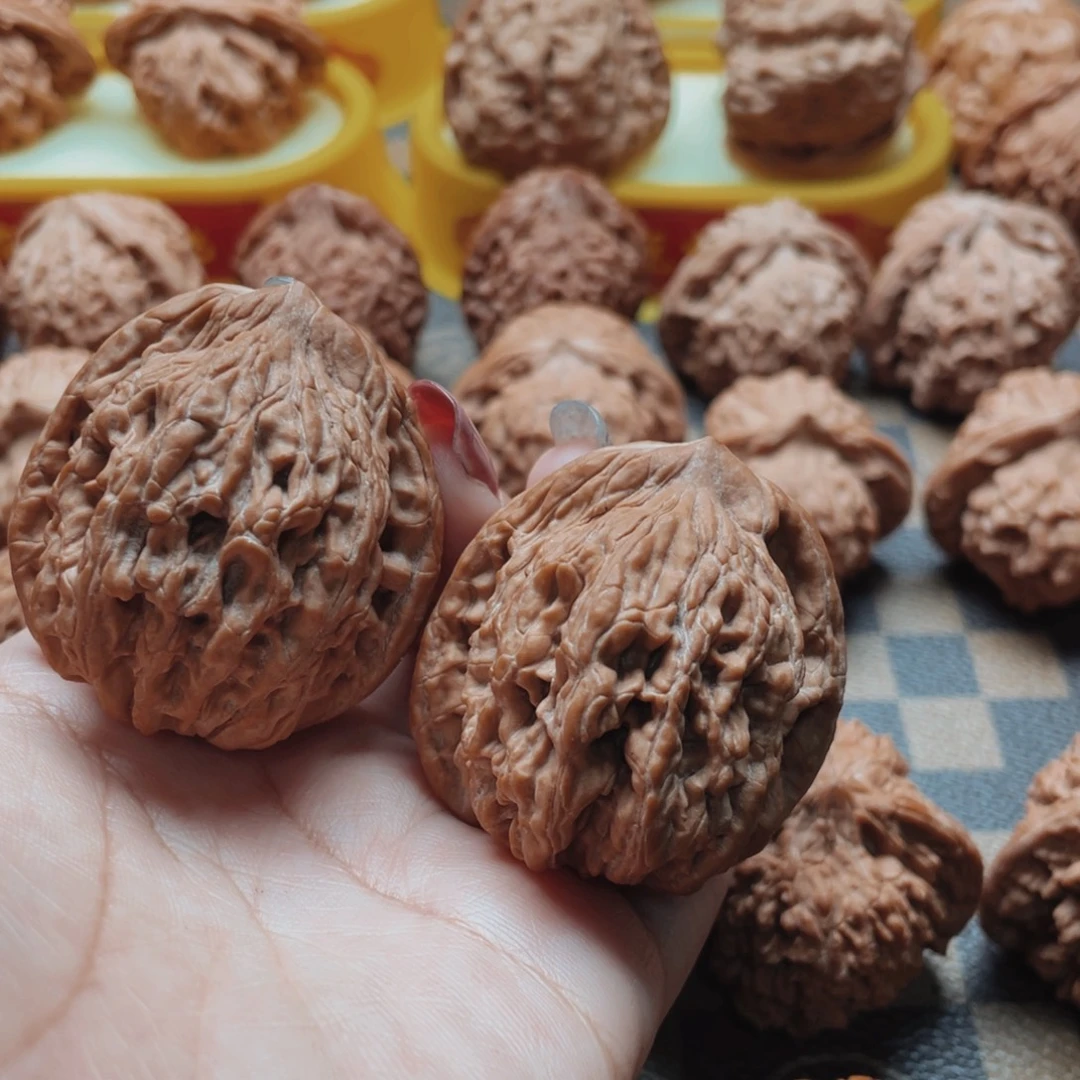 把件桃核全品麦穗虎头