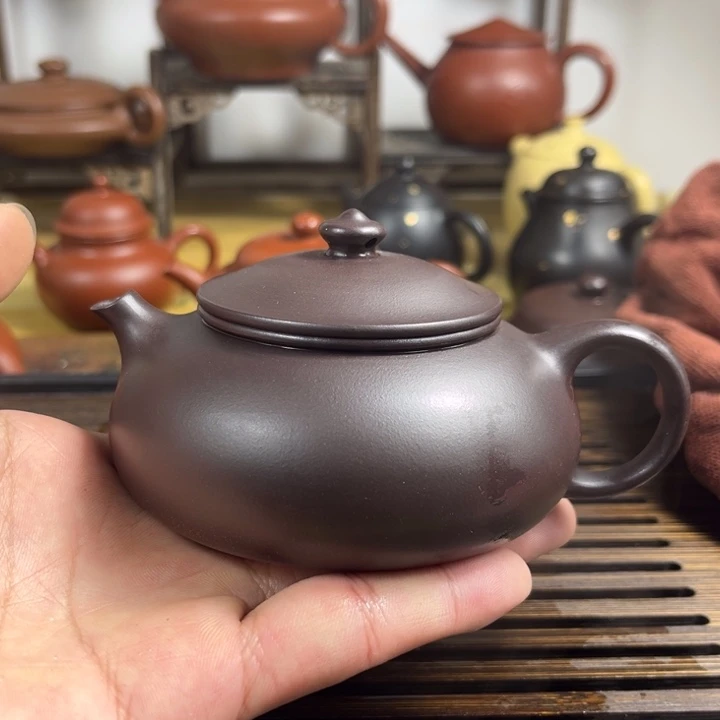 原矿紫砂半手工制作