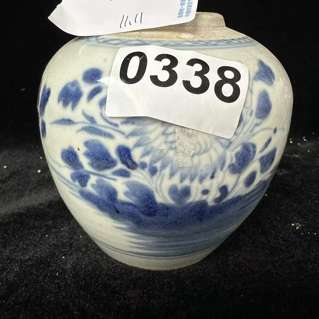 经典青花罐摆件0338