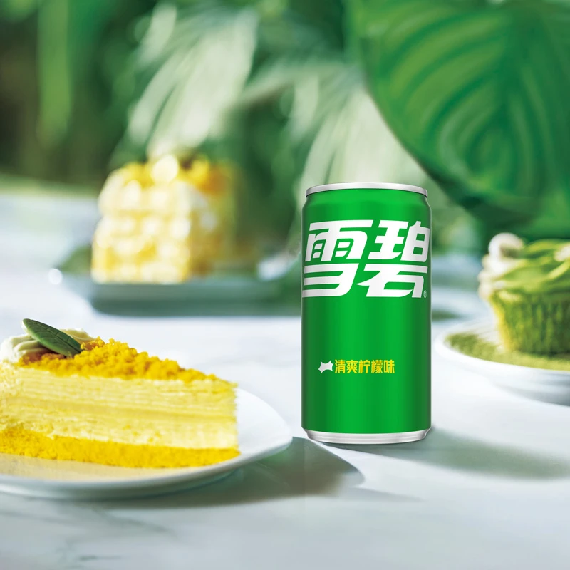 【半打饮料】雪碧 清爽柠檬味汽水胖听碳酸饮料（包装随机） 330ml*6罐/组