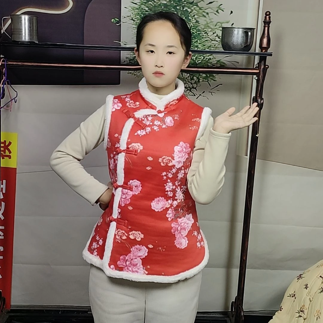 复古偏禁网红小马甲