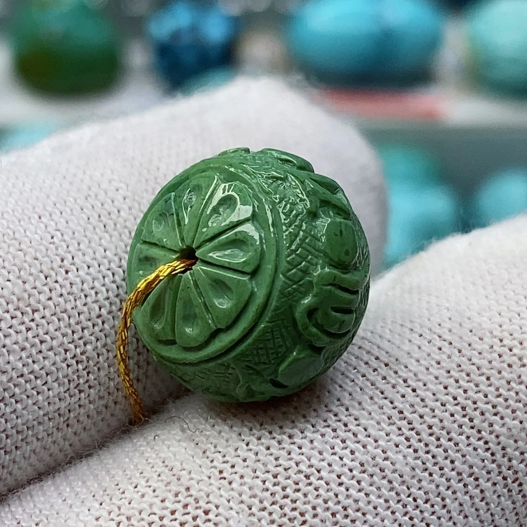 绿松石珠宝奇石未镶嵌