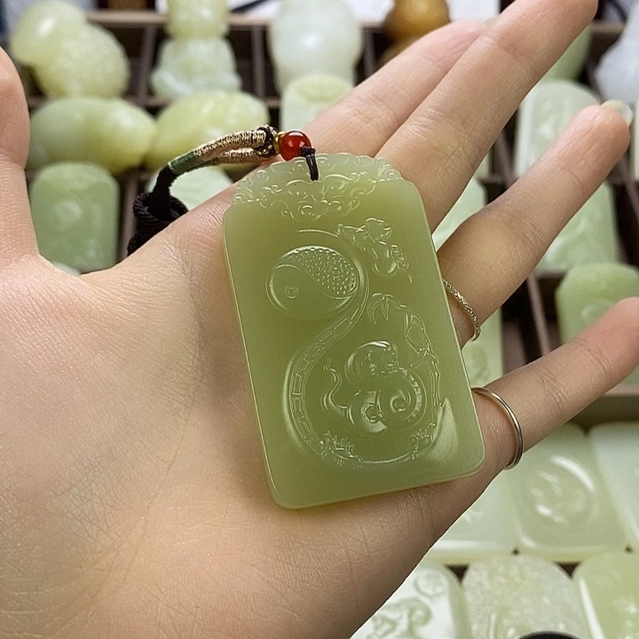 昆仑石双面守护蛇