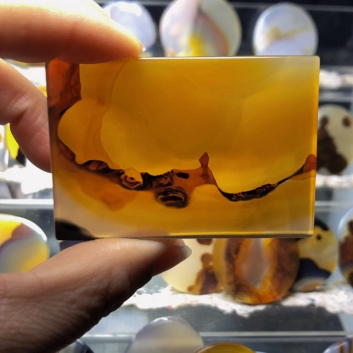 合金玛瑙/玉髓珠宝奇石53