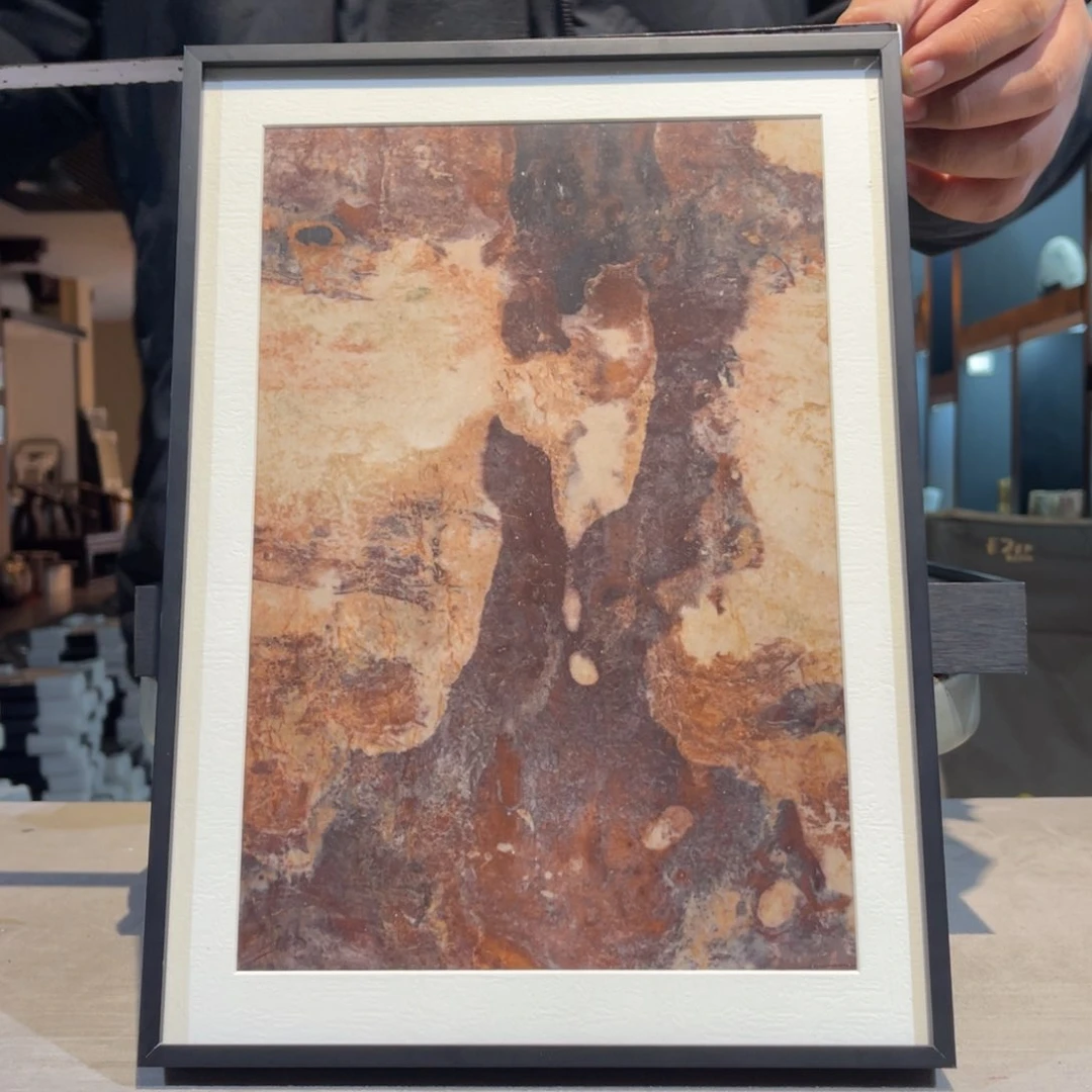 彩石24/33 三峡清江画面石