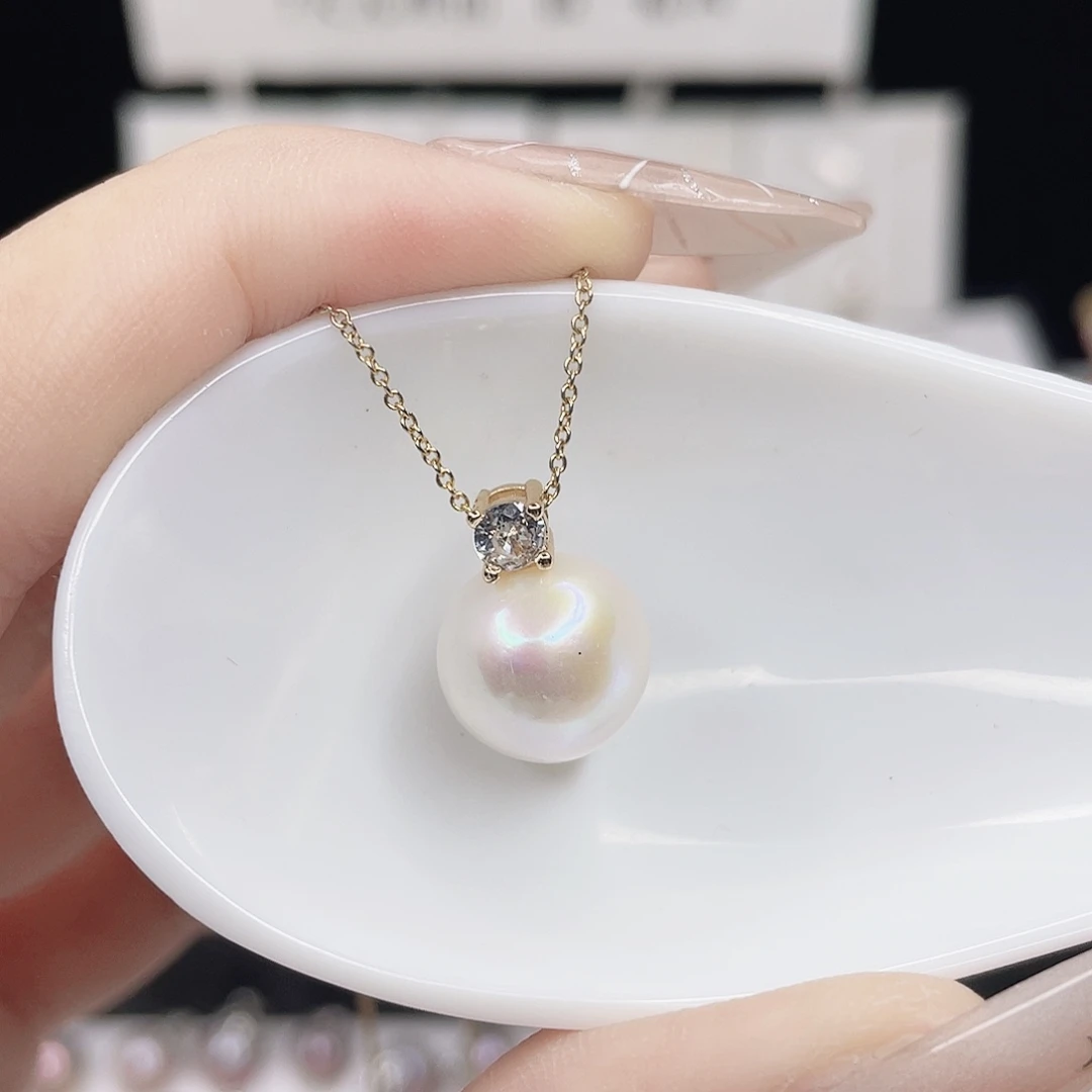 吊坠(赠链)淡水珍珠合金