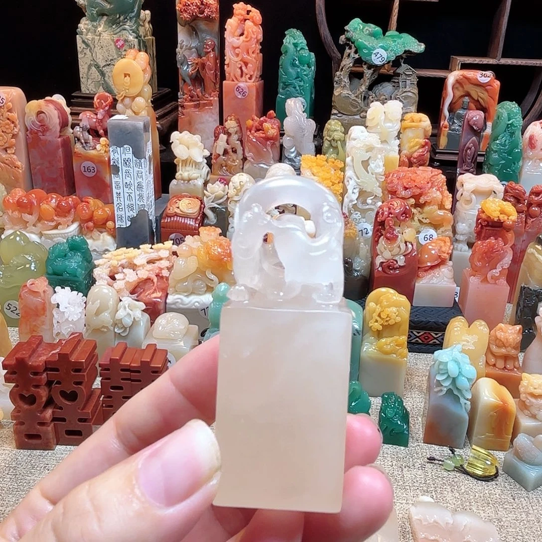 瑜***娟其他寿山石螭虎印章