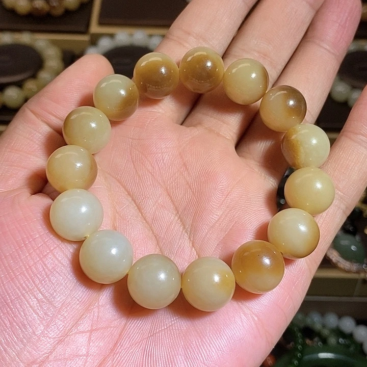 【闪购商品】未镶嵌手串和田玉（糖玉）