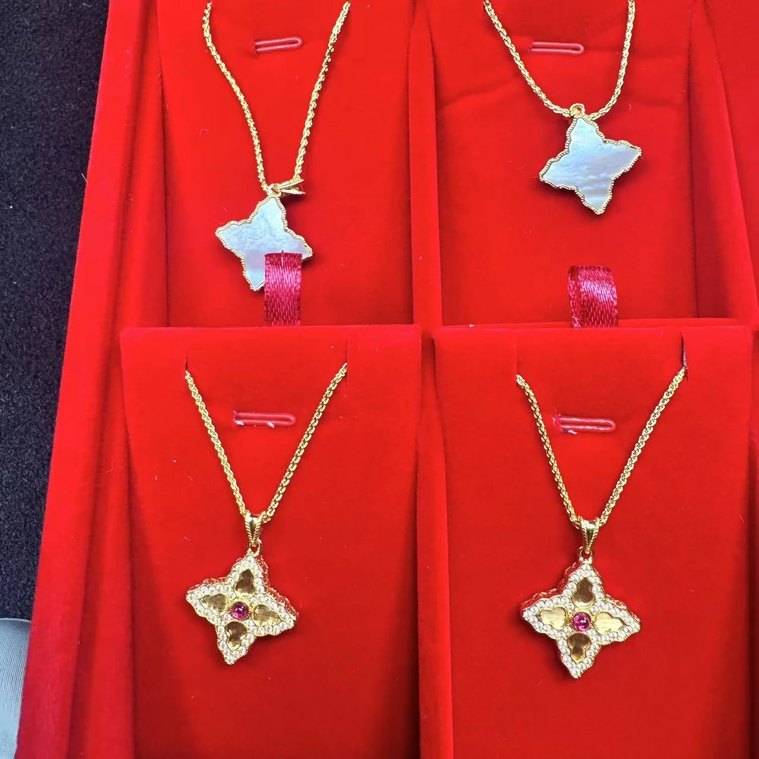 【玉经纶】-204499/HQ23-贝母镶嵌吊坠-多样性发其—