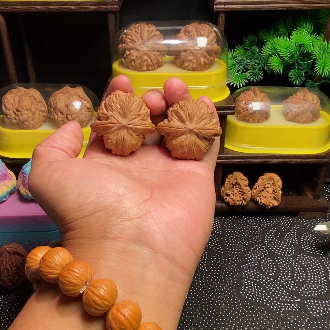 吊坠文玩核桃福利磨盘43+其他两对