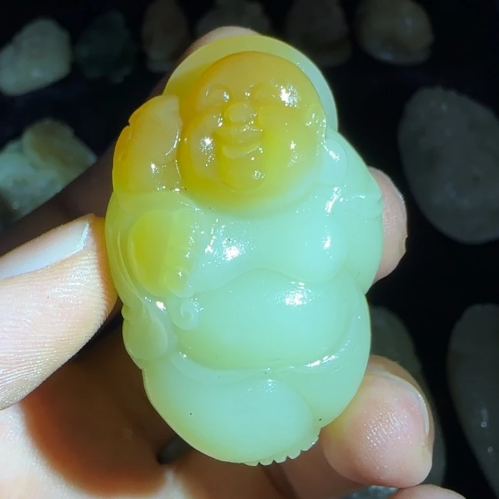 和田玉（糖玉）未镶嵌颈饰