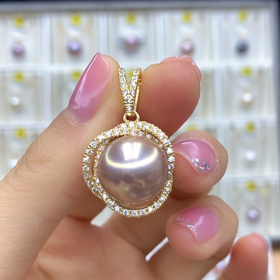 淡水珍珠吊坠(赠链)未镶嵌