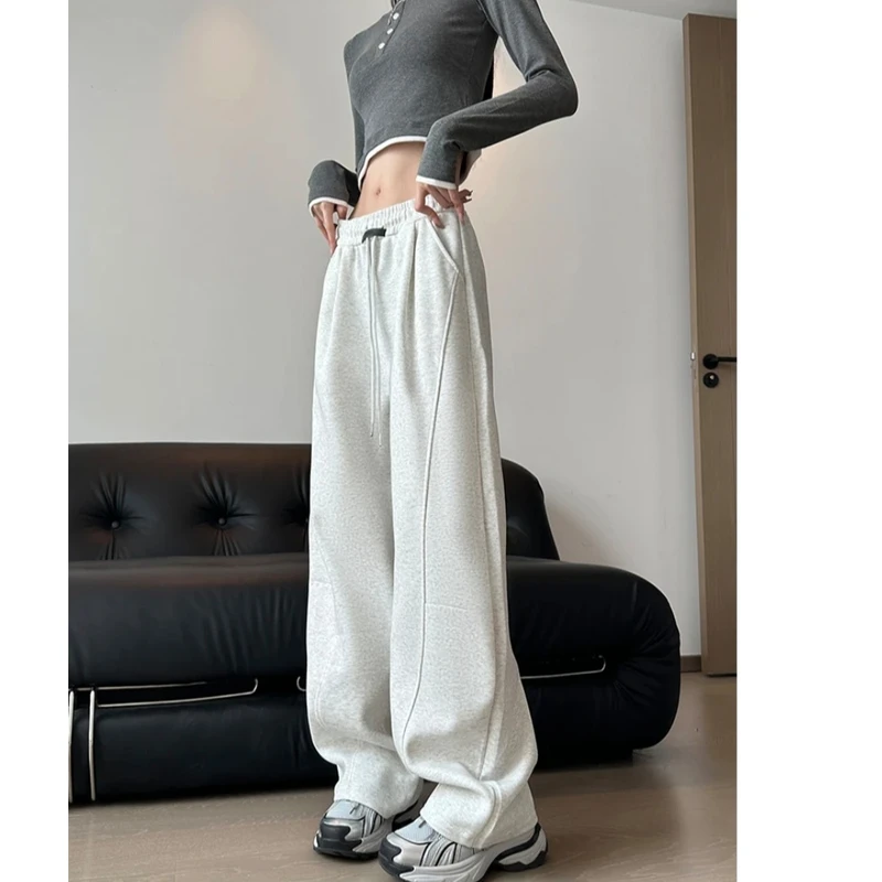 【黑标弯刀裤】金标品质2025年新款春秋高腰显瘦镰刀运动休闲卫裤NH