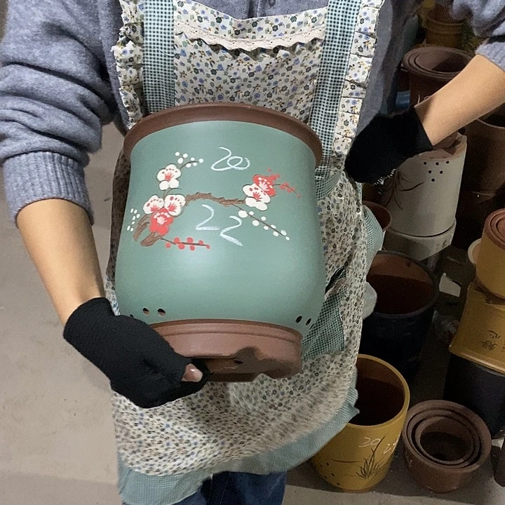 花盆紫砂紫砂花盆