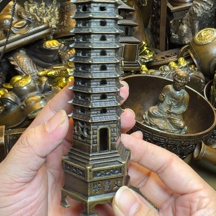 铜器摆件收收藏藏