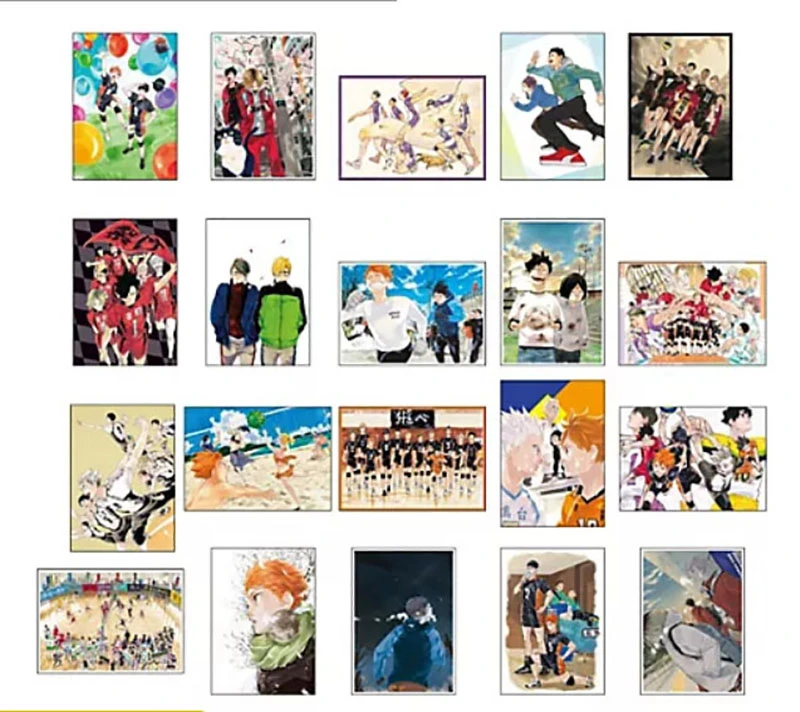 日谷正版 排球少年 Fanpark系列 明信片 收藏卡片