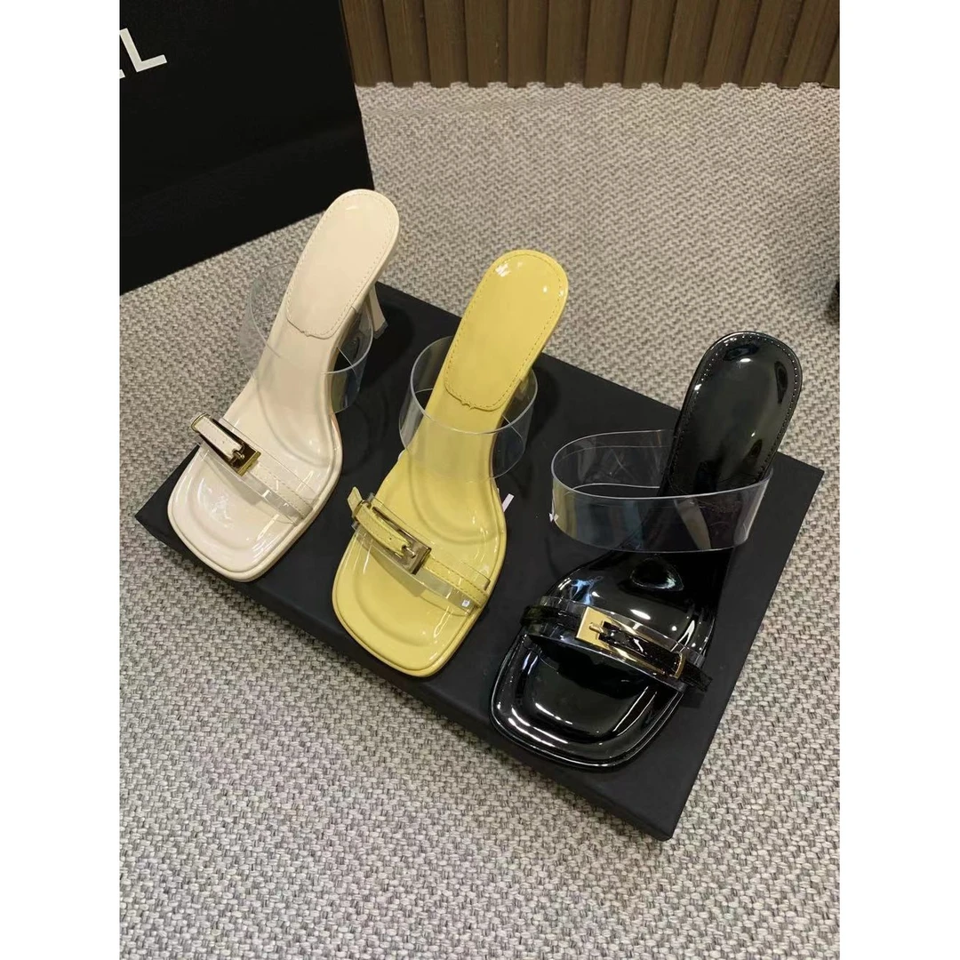 夏休闲款法式拖鞋女新款配裙子仙女风拖鞋963