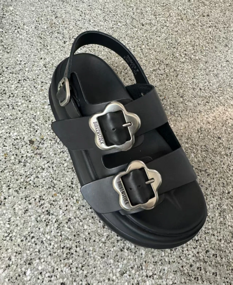 （唯品专属）3-3391新款厚底凉鞋女时尚休闲百搭厚底露趾凉鞋