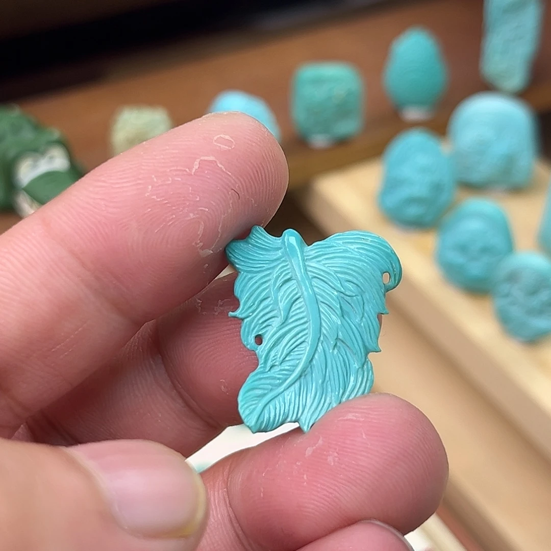 绿松石未镶嵌配饰