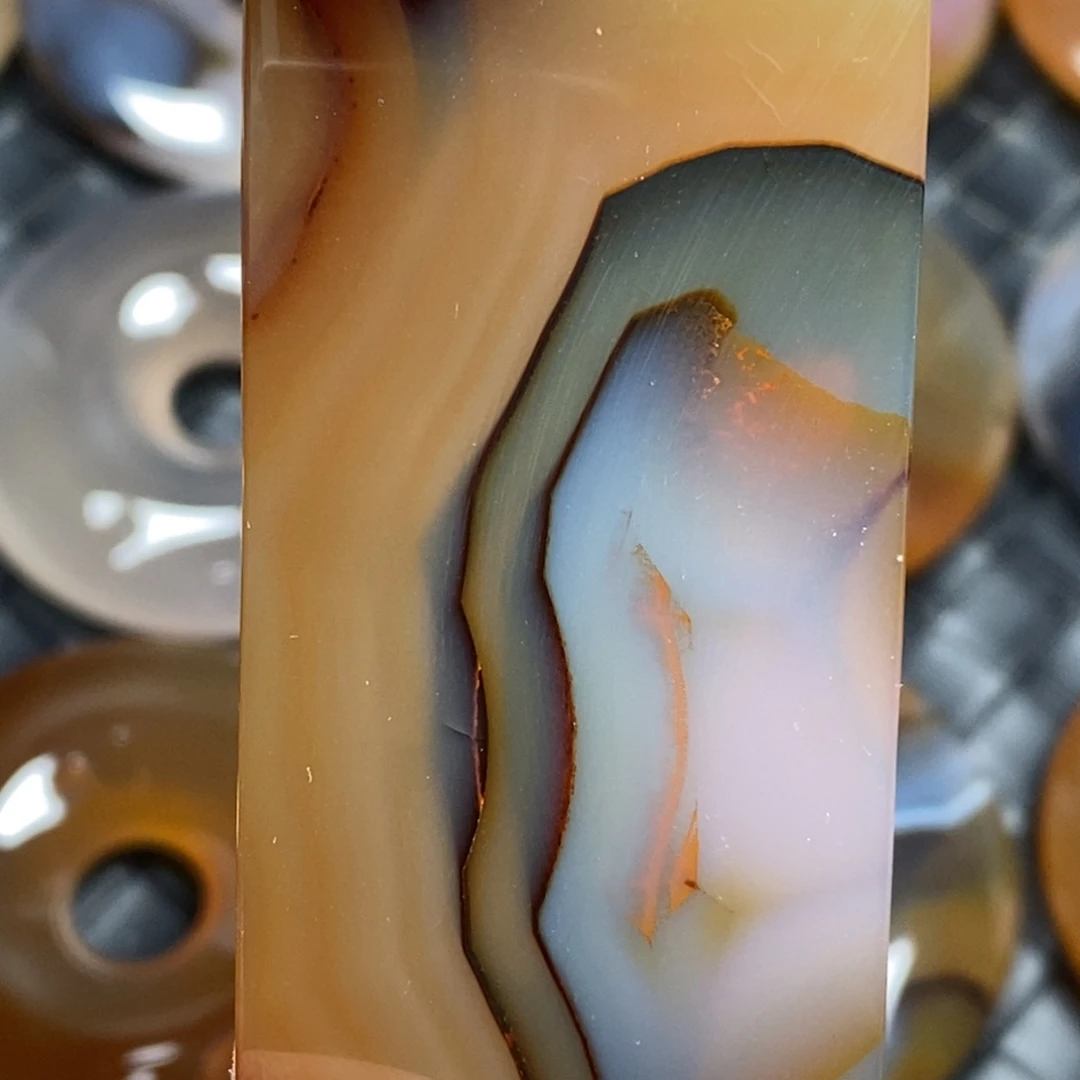 玛瑙/玉髓未镶嵌颈饰