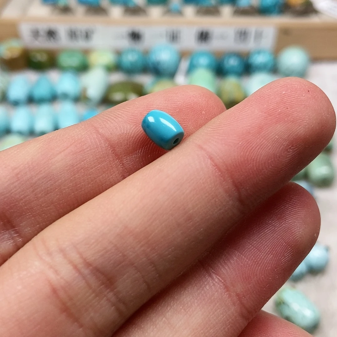 未镶嵌绿松石珠宝半成品