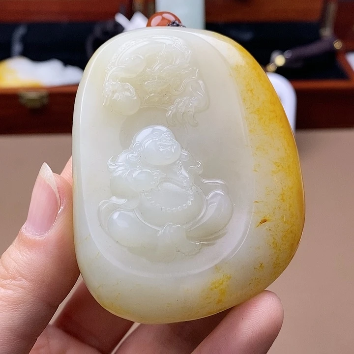 和田玉挂件未镶嵌懂*F