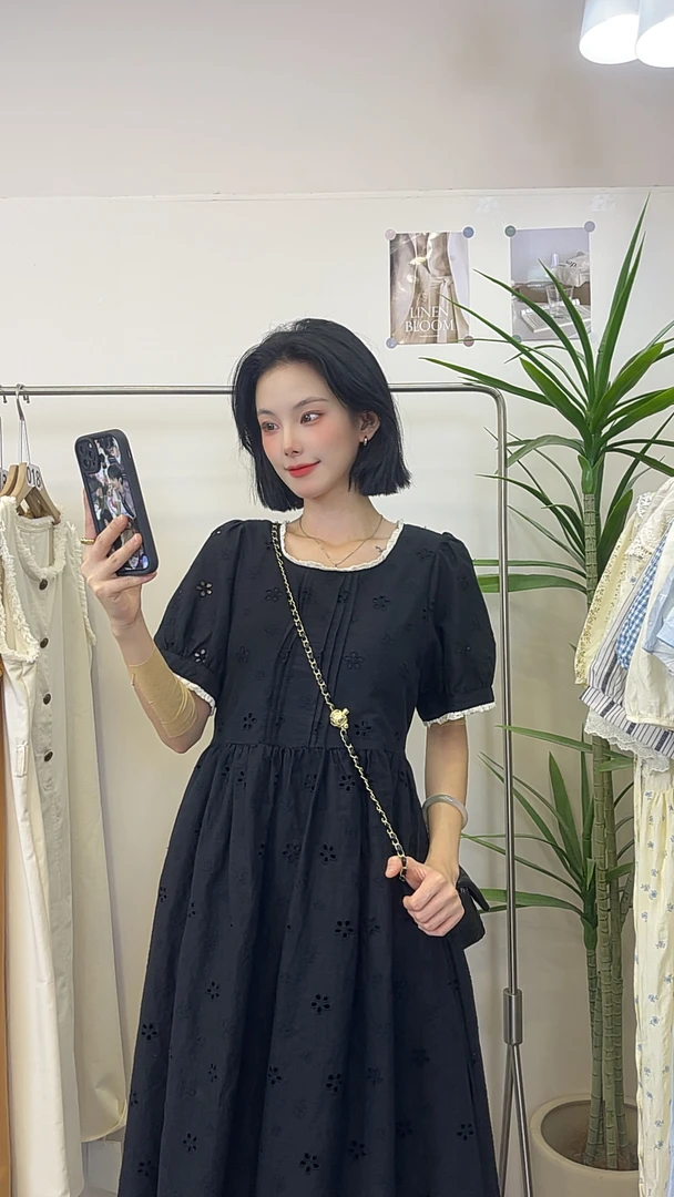 可爱甜美风小清新气质女夏季连衣裙