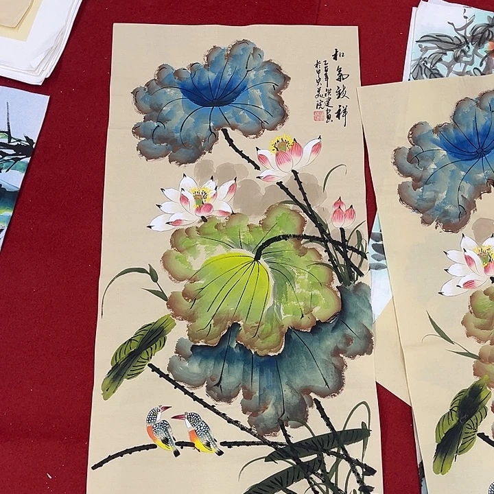 国画一二三一二三两四