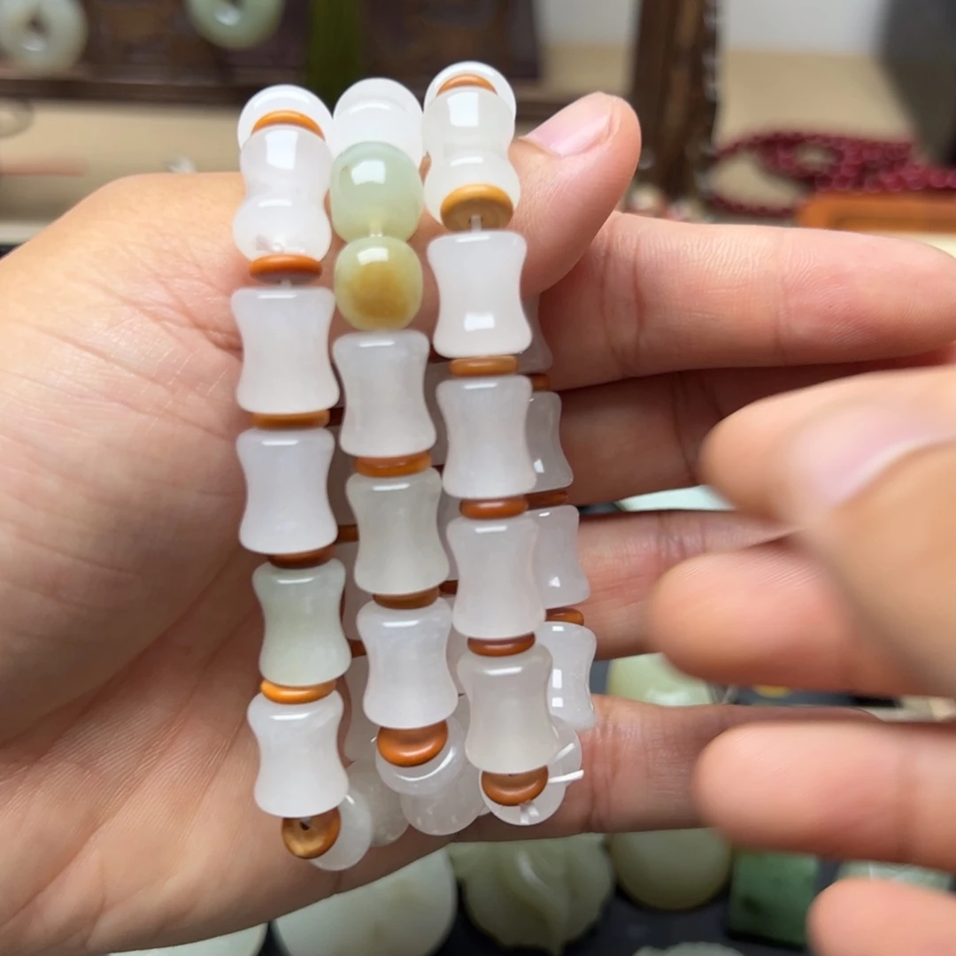 合金手链石英质玉（非洲翠）