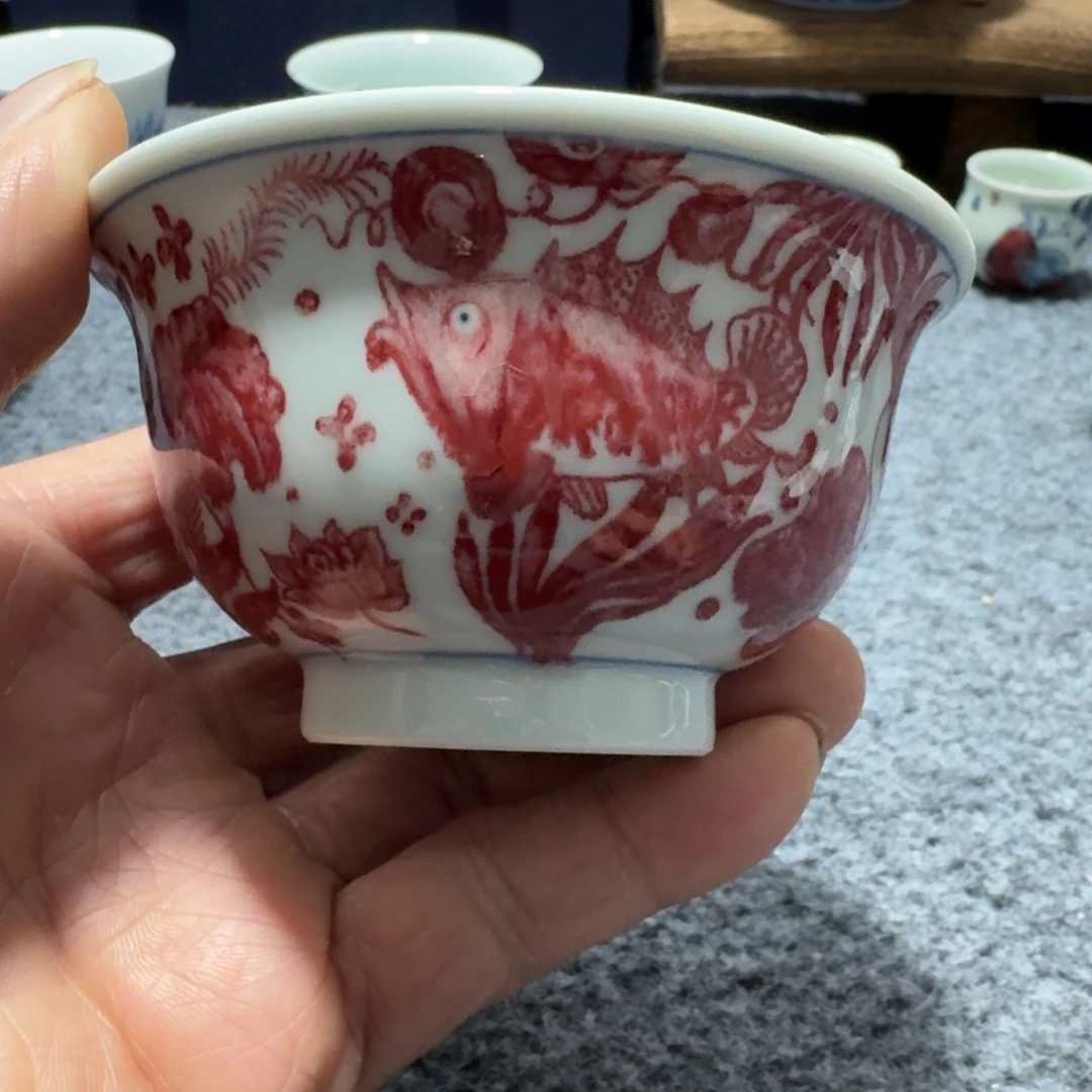现代景德镇陶瓷手绘茶具