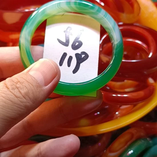 玛瑙/玉髓未镶嵌手镯