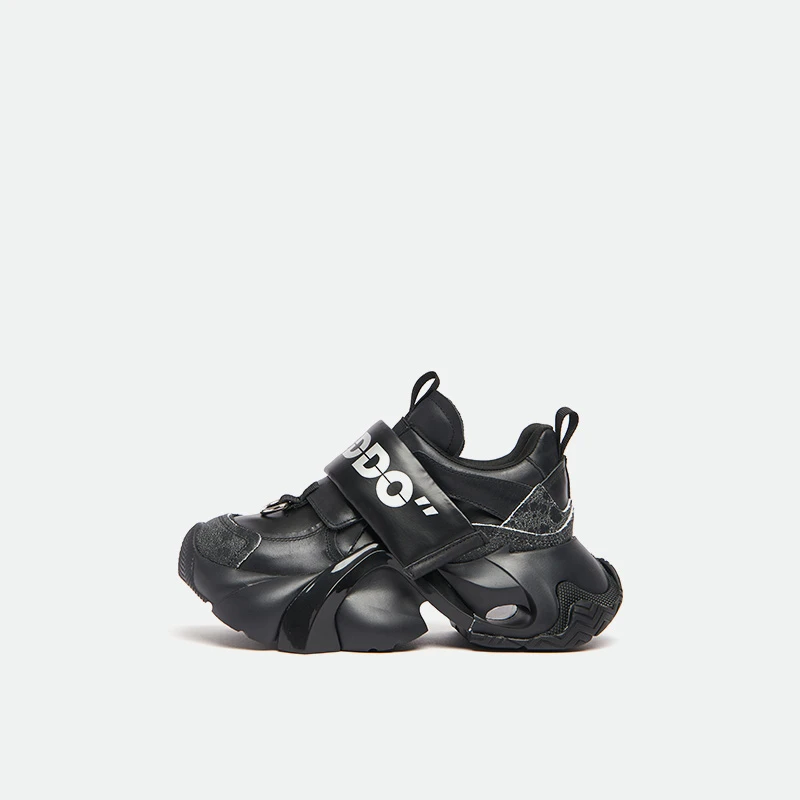 “麒麟三代”女鞋新款2024爆款时尚气质厚底鞋老爹鞋女街头