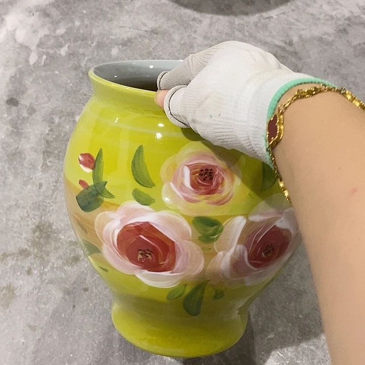 罐12xc景德镇陶瓷花盆微瑕