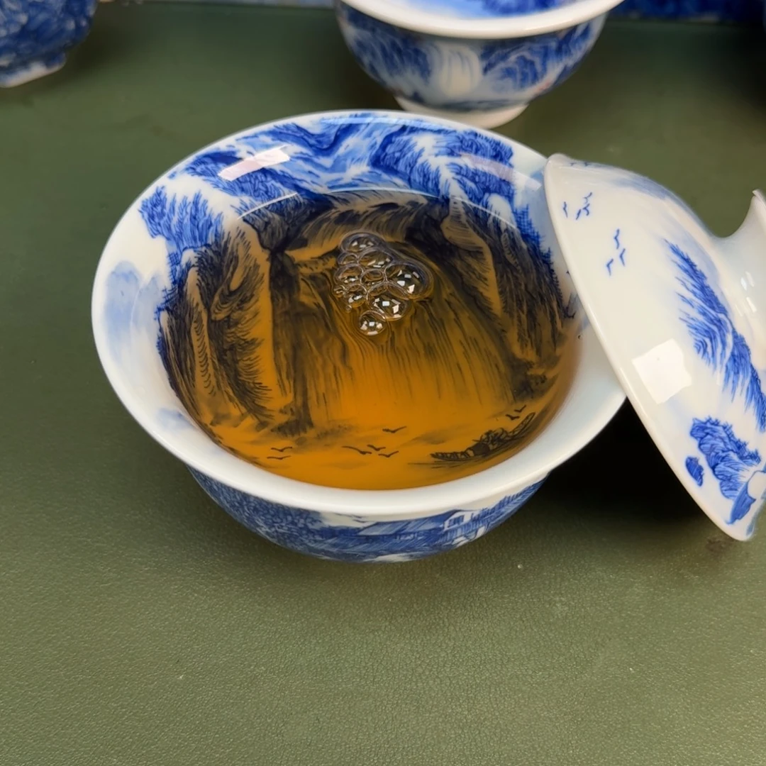 景德镇纯手绘茶具圆圆227