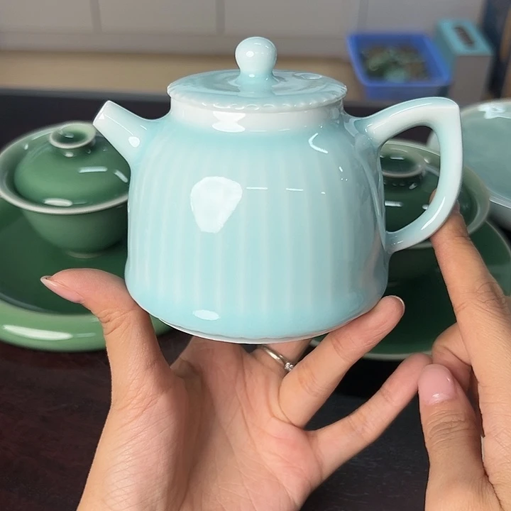 小米茶器龙泉云间青瓷