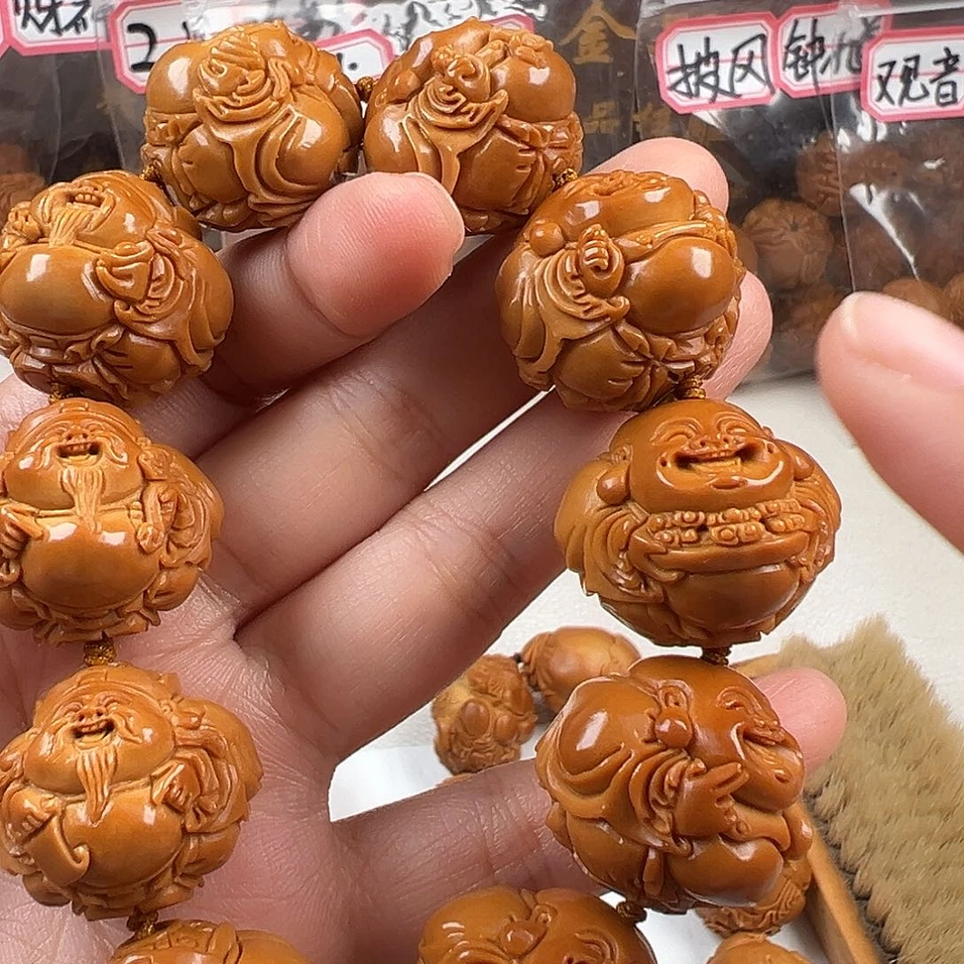 橄榄核手串/手链2.5财迷