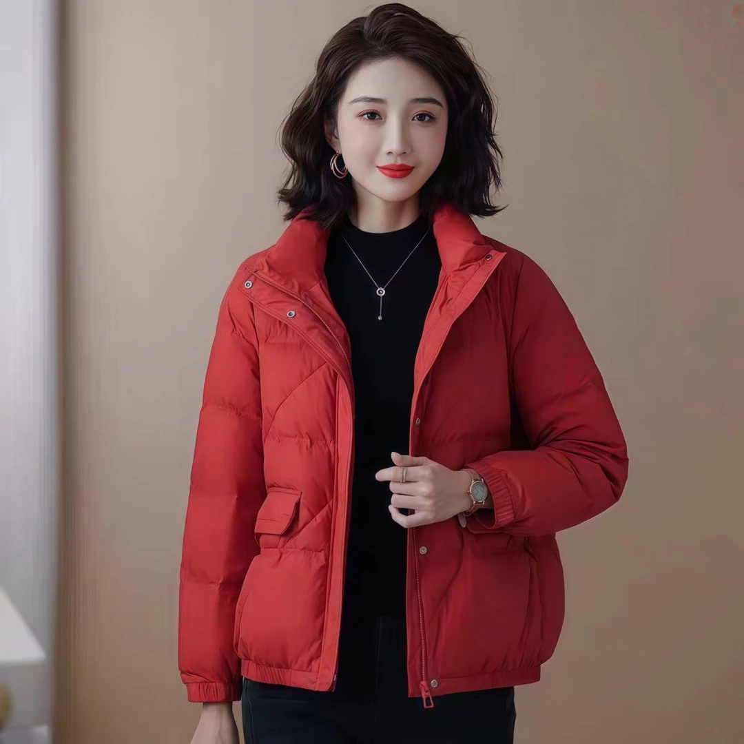 新款服冬百搭宽松棉袄韩版连帽小个子短款大码棉衣外套